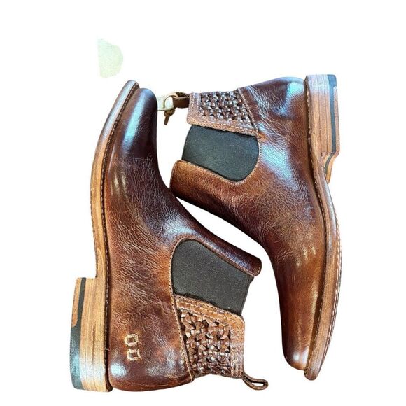 Bed Stu Heart & Soul Tan Dip Dye Rove Bootie NWB Size 6 1/2 - Picture 3 of 9